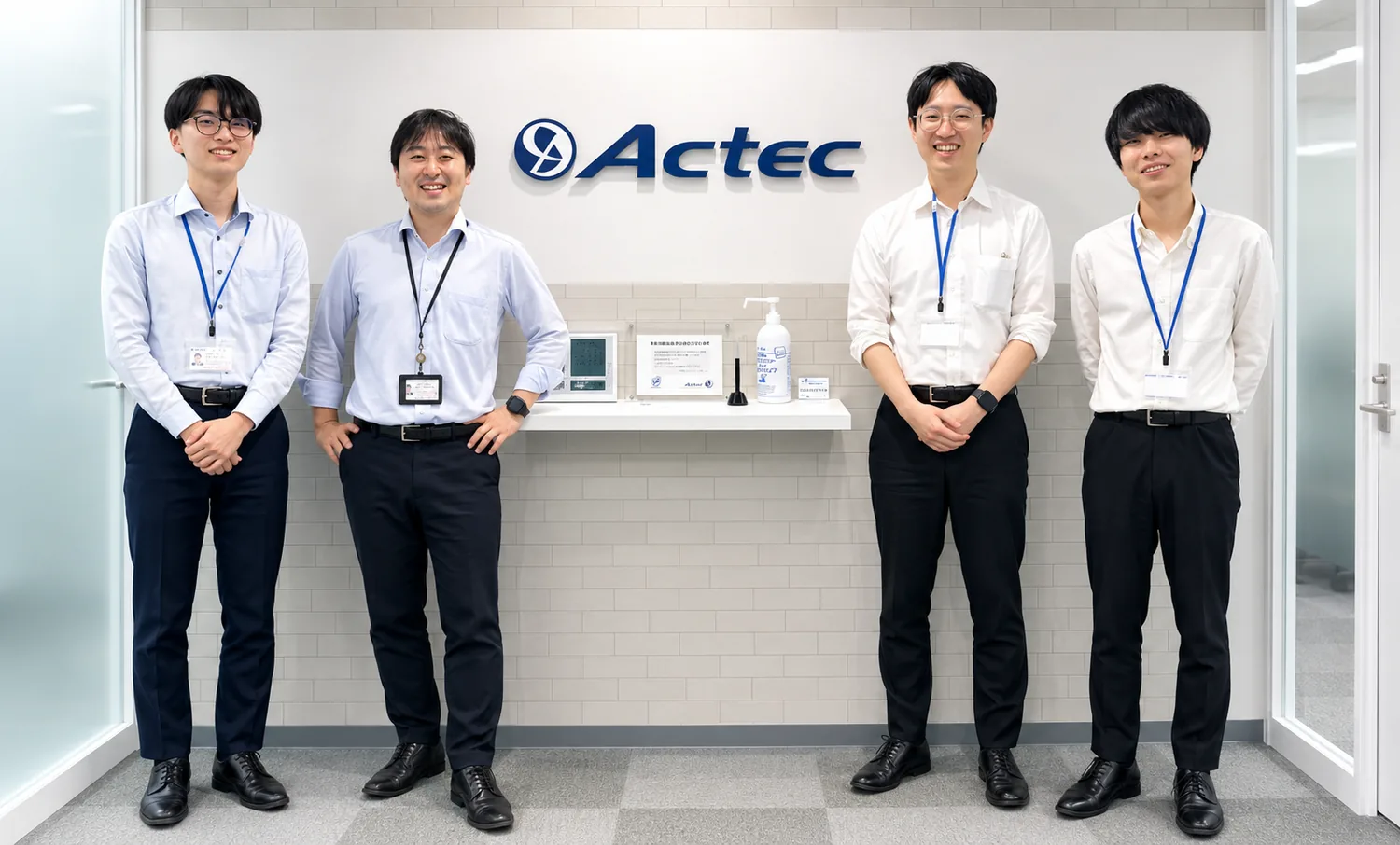株式会社アクテックのメンバー(大阪・梅田オフィス)