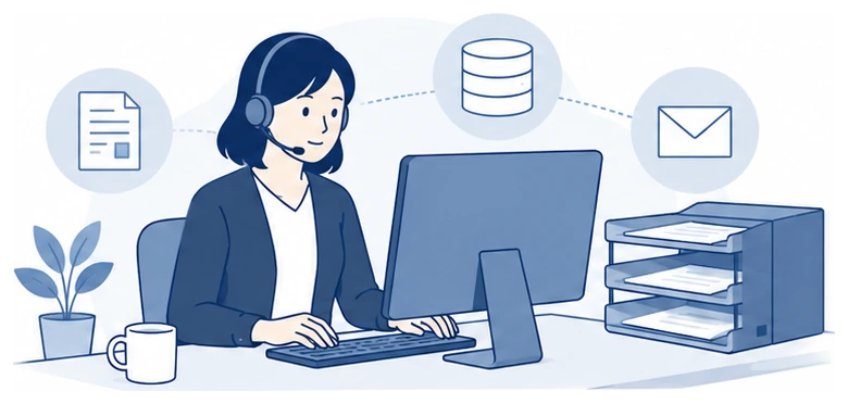 BPO・業務運用支援のイメージ